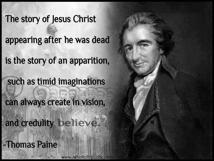 The story of Jesus Christ is the story of an apparition