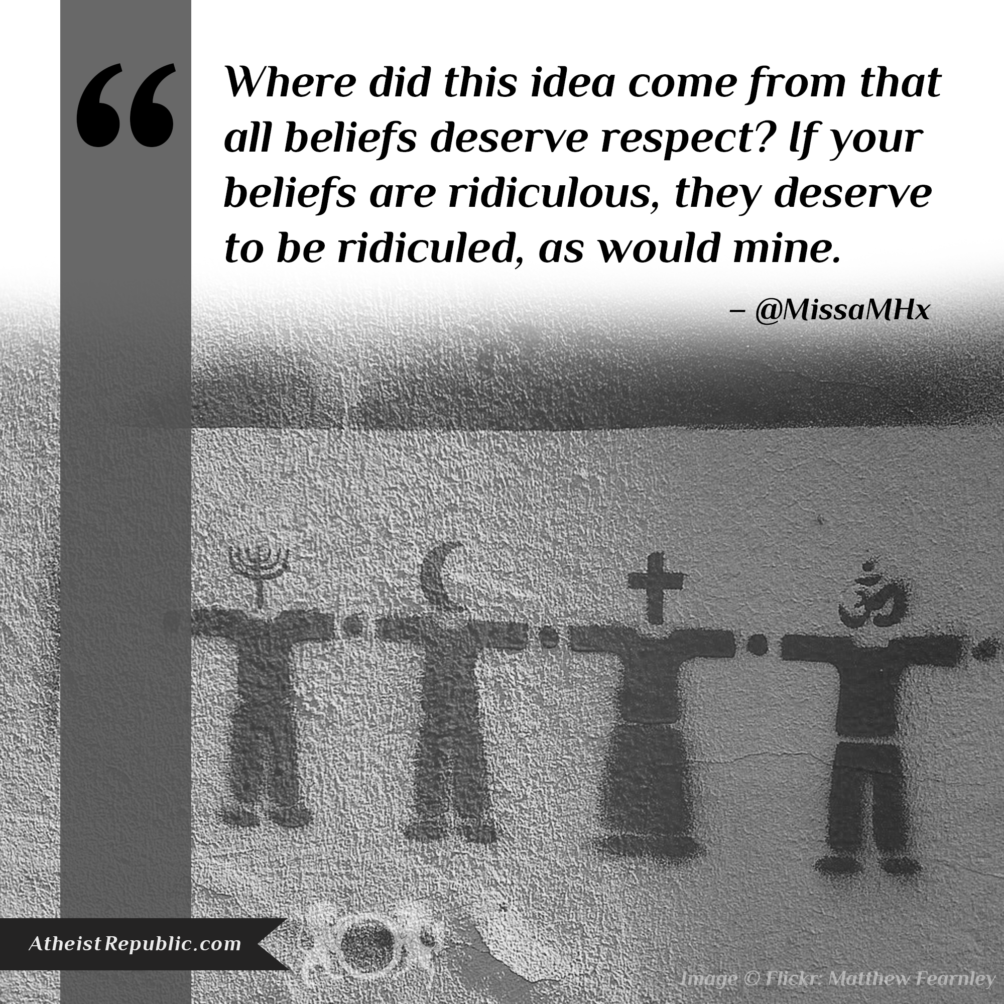 All Beliefs Require Respect