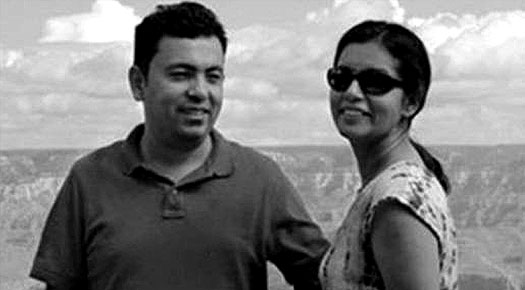 Avijit Roy and Wife