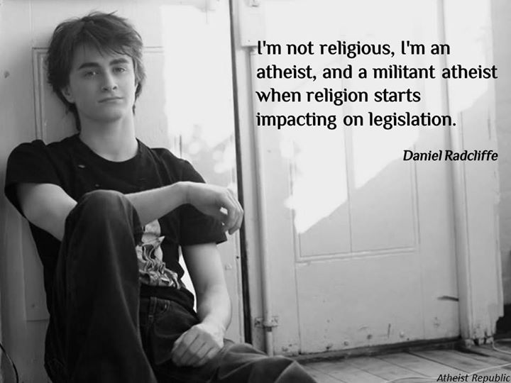 Daniel Radcliffe on Being Atheist