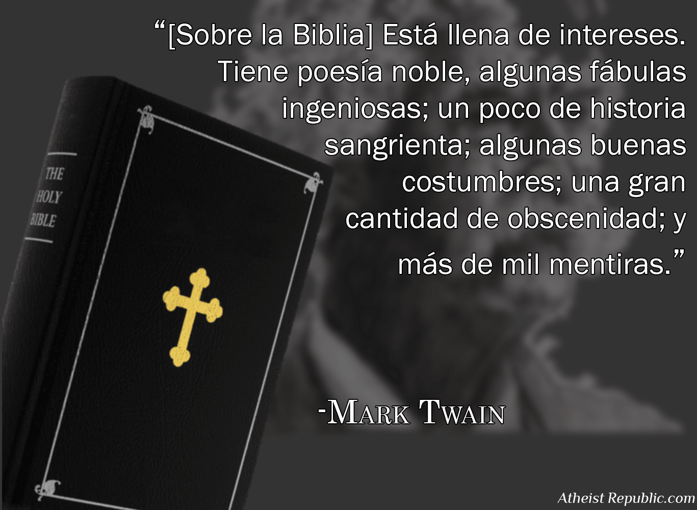 On the Bible - Mark Twain