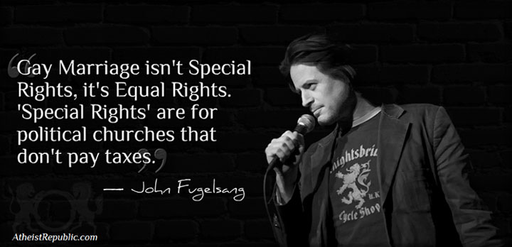 John Fugelsang on Gay Marriage