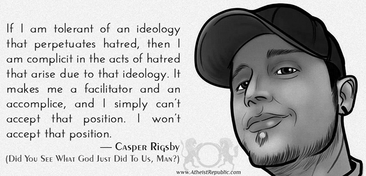 Idealogy Perpetuating Hatred - Casper Rigsby