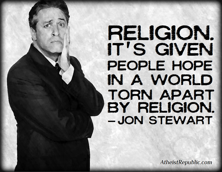 Religion Gives Hope in a World Torn Apart by Religion