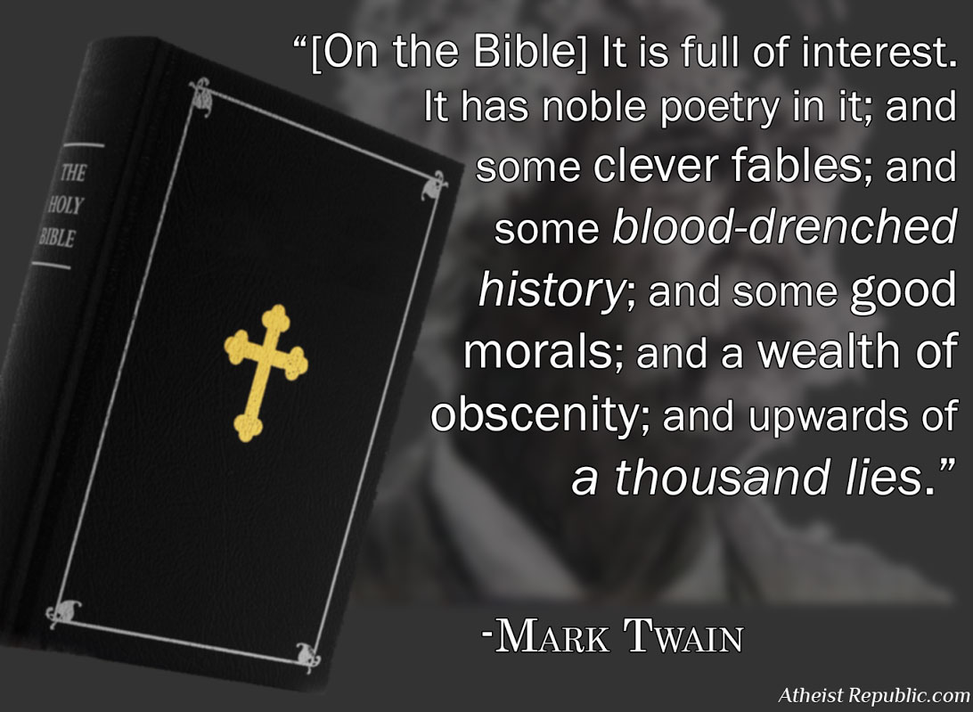 Mark Twain on the Bible