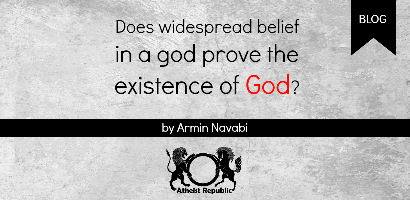 Does Widespread Belief Prove God's Existence?