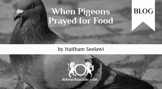 When Pigeons Prayed for Food