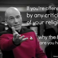 Offended by Criticism of Religion