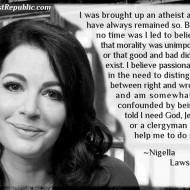 Right and Wrong - Nigella Lawson