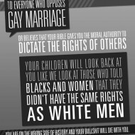 Opposing Gay Marriage