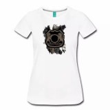 Brown Badge Logo Women's Shirt