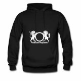 Atheist Republic White Logo Hoodie