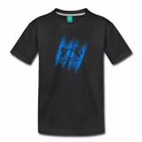 Blue Stripes Logo Kid's Shirt