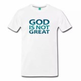 God is not Great Blue Men's Shirt