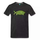 Darwin Fish Men's Shirt