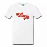 Good without God Red Cursive Men's Shirt