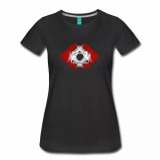 Red and White Diamond Logo Women's Shirt