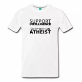 Support Intelligence, Sleep with an Atheist Men's Shirt